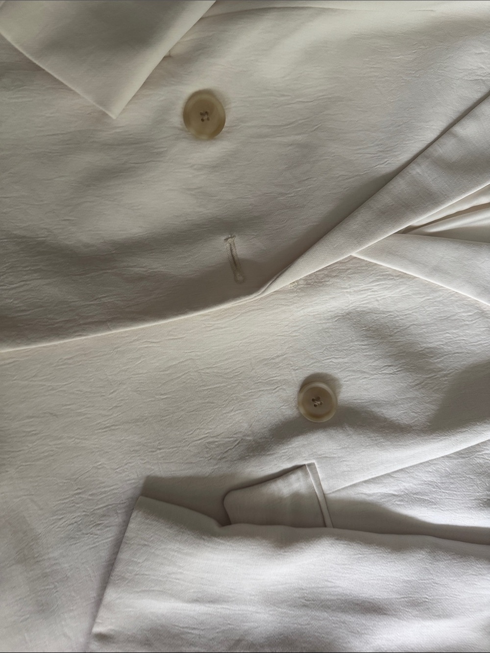 a new day Cream Double-Breasted Blazer - Picture 4 of 7